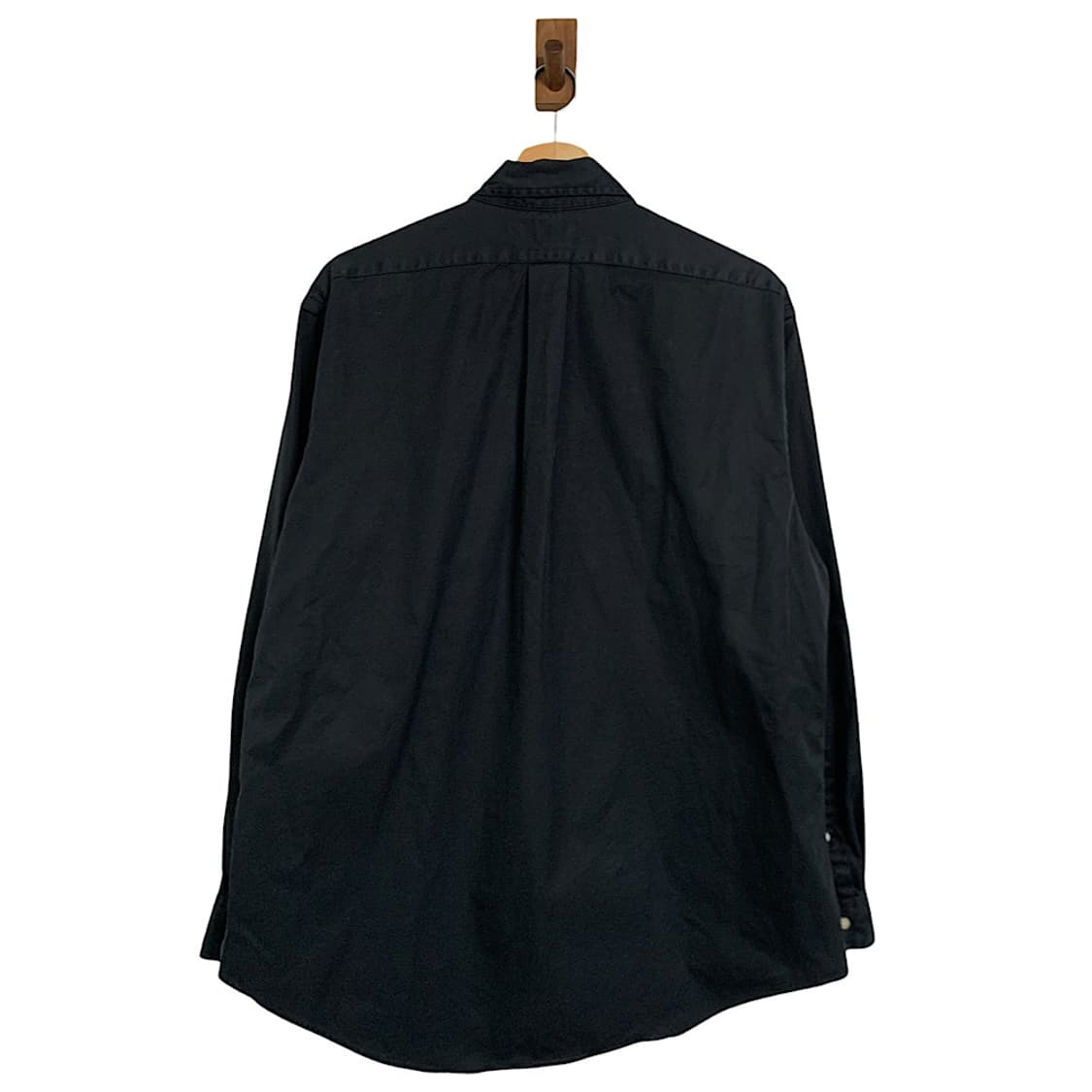 폴로 랄프로렌 블랙 솔리드 셔츠 L 상품이미지4