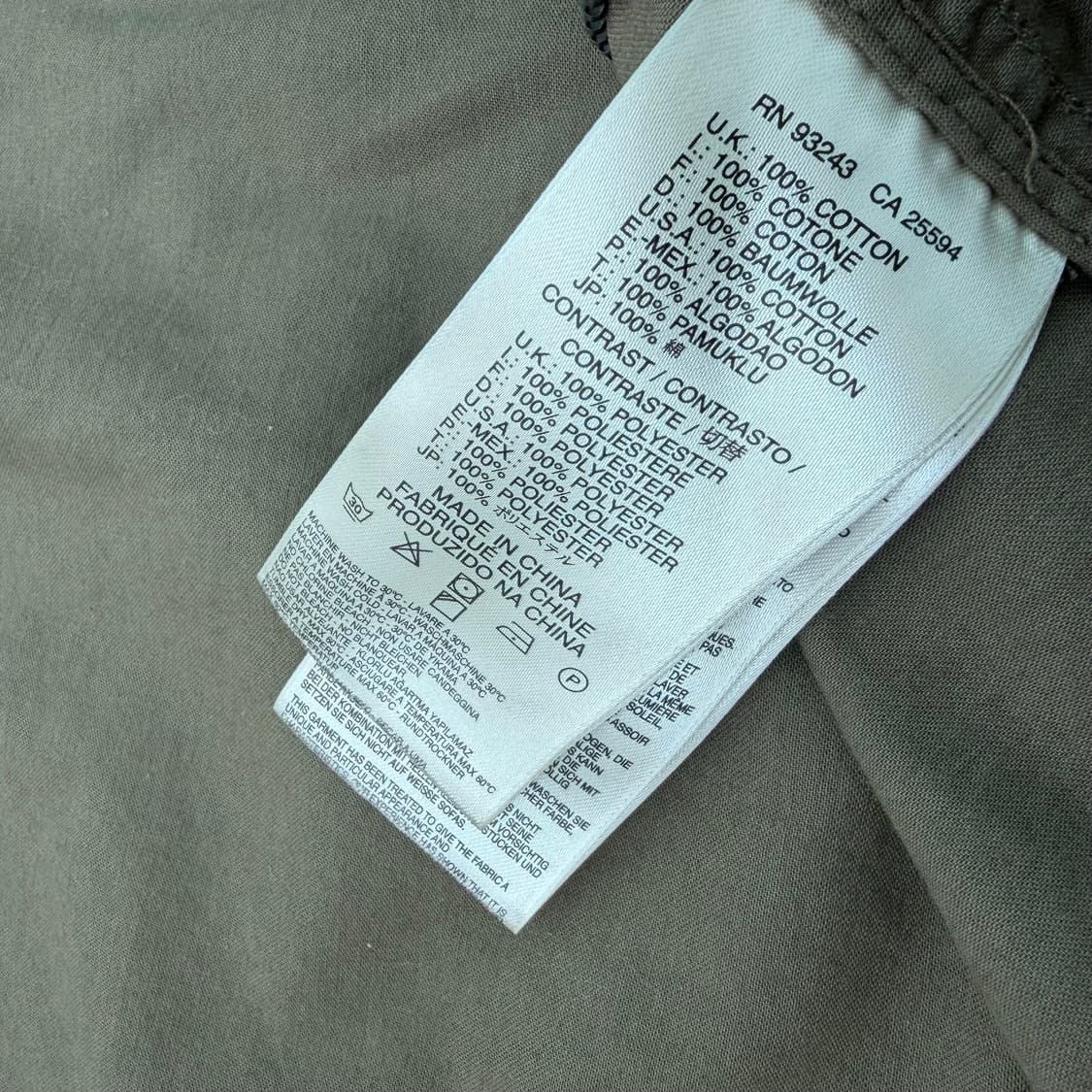 디젤 밀리터리 필드 자켓 상품이미지7