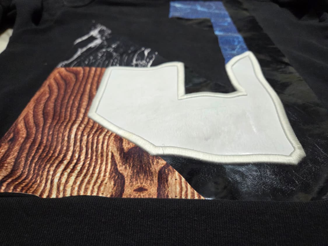 준지 빅로고 블랙 맨투맨 상품이미지5