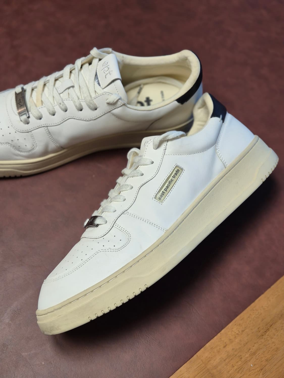 실착용1회 295-300(10.5) 이피티 코트 오프화이트  상품이미지5