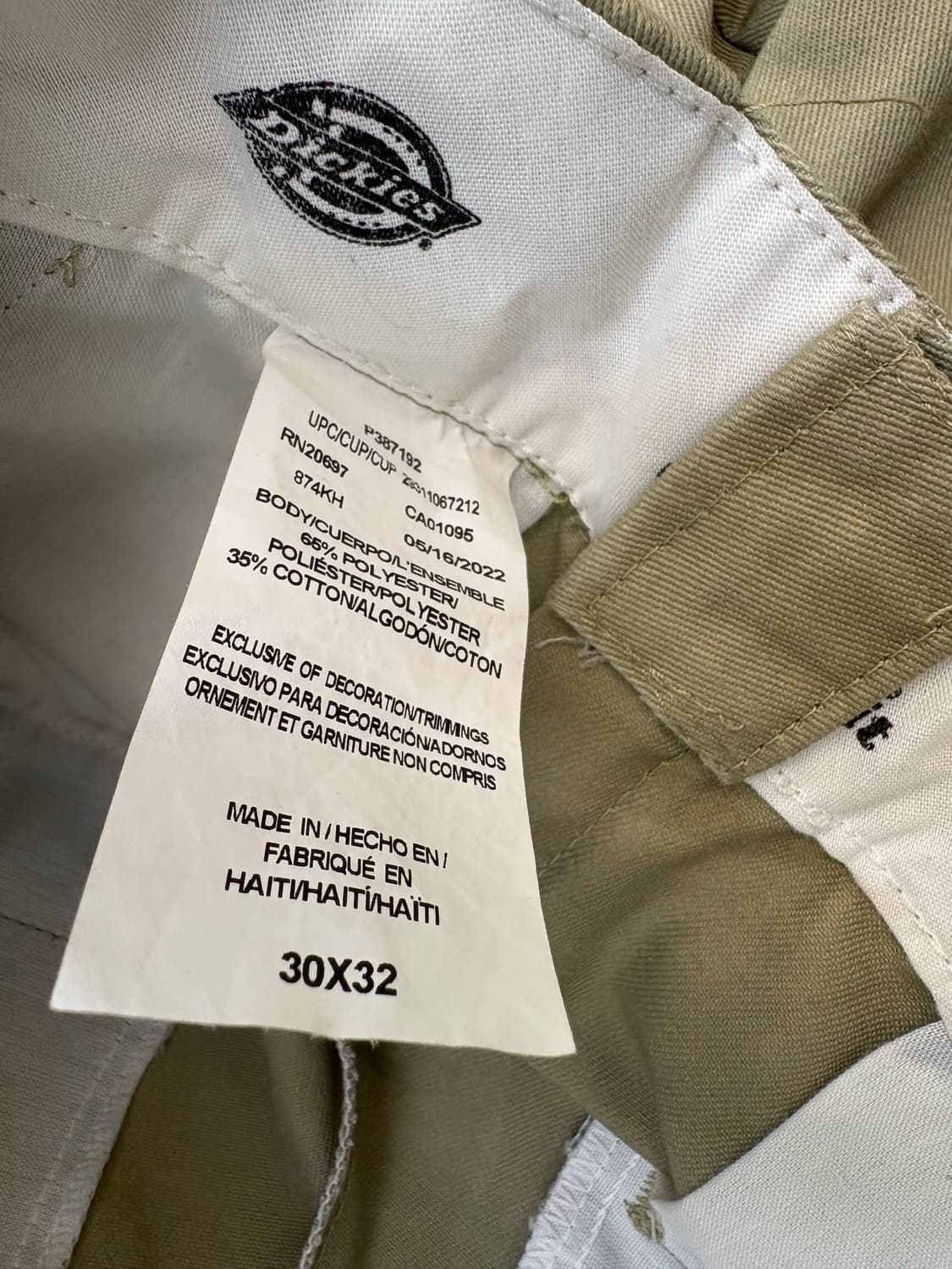 디키즈 874 치노팬츠 상품이미지4