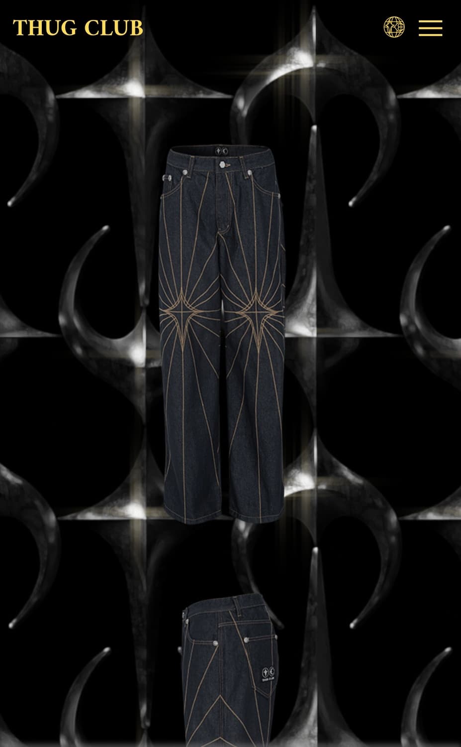 TC Chain Stitch Denim Pants 상품이미지3
