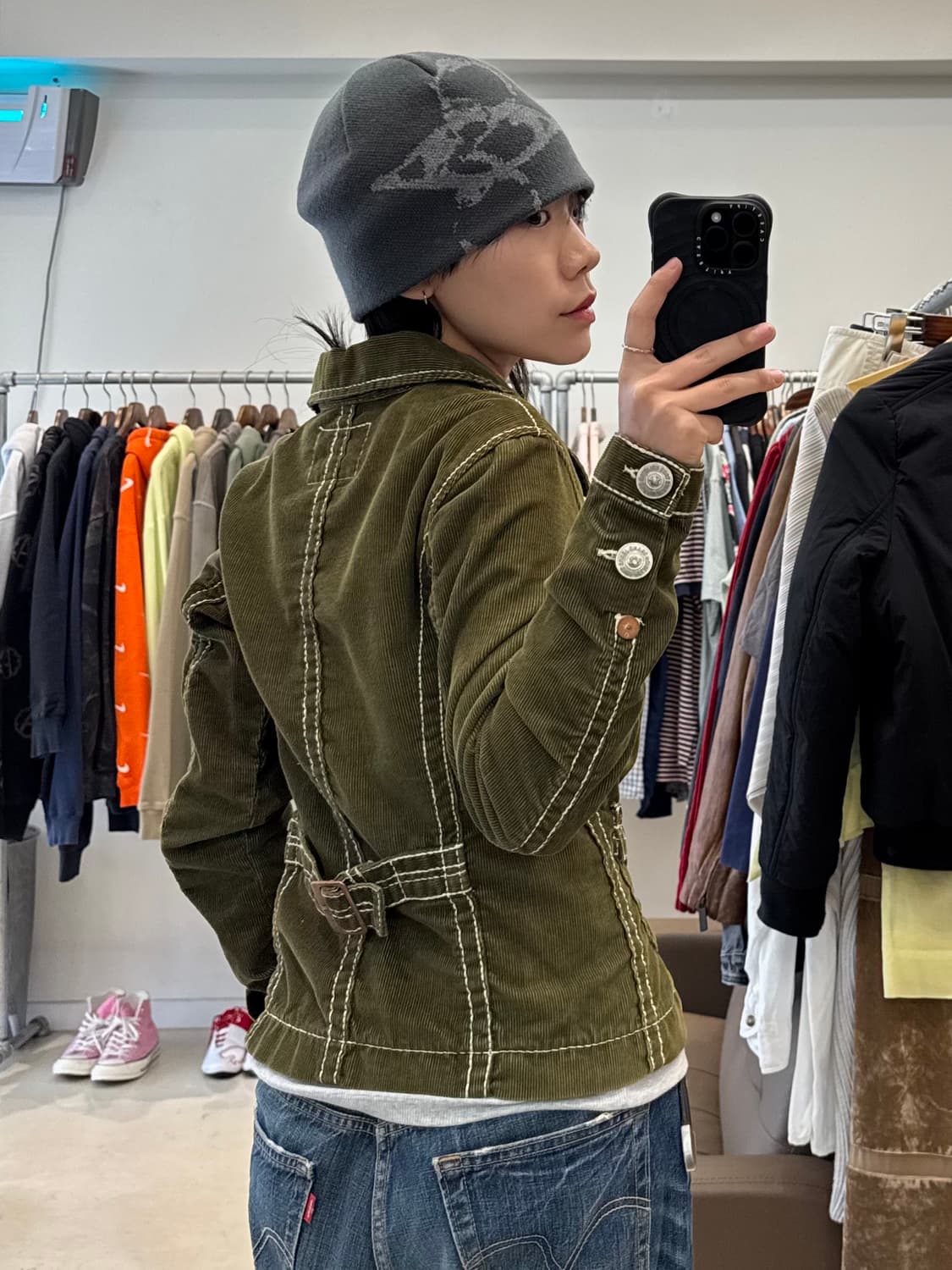 트루릴리전 코듀로이 스티치 자켓 상품이미지9