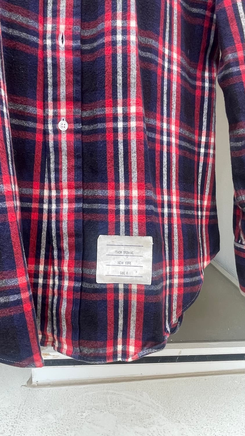 (Archive) Thom Browne Wool Flannel Check 상품이미지2