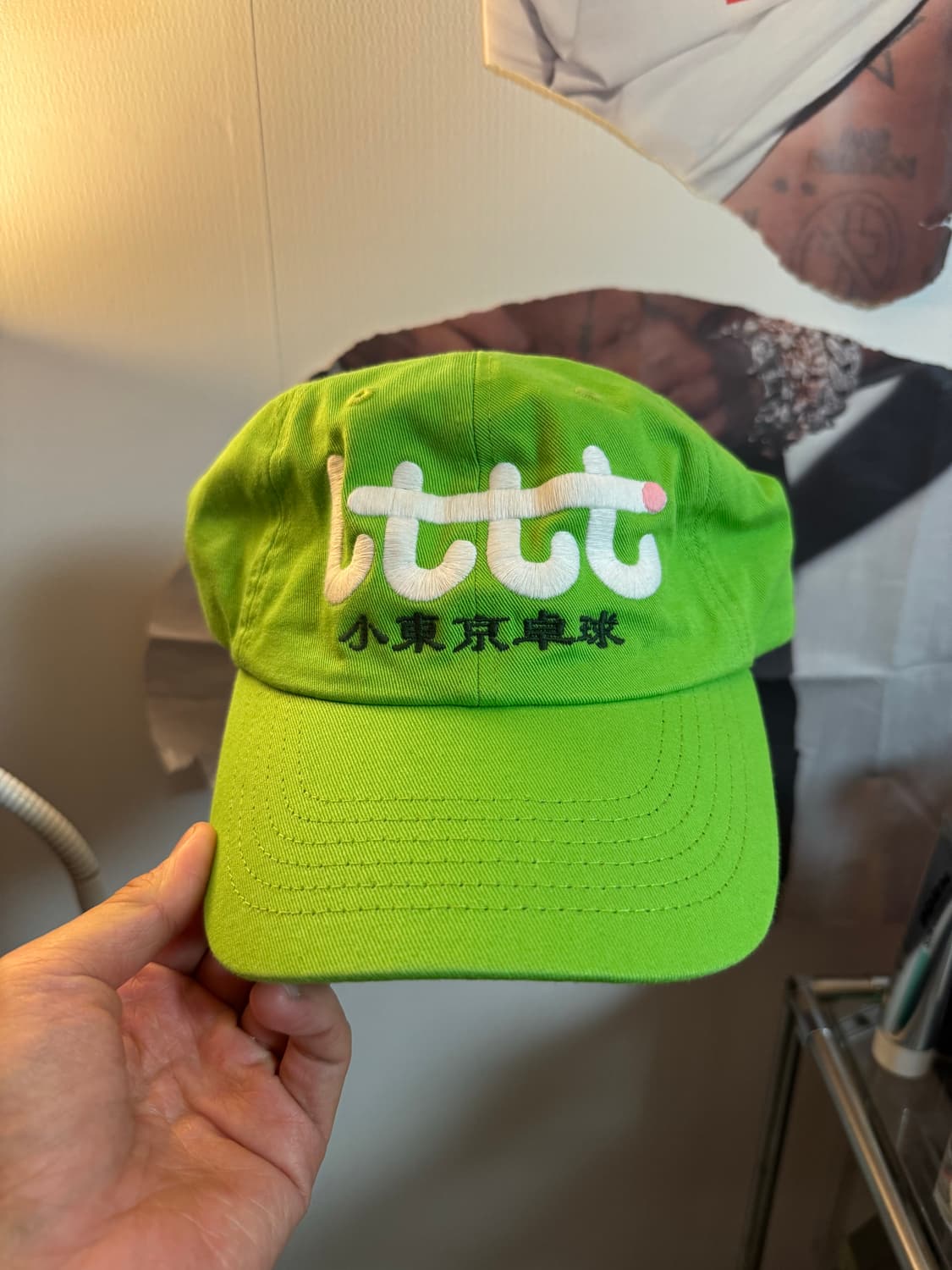 리틀도쿄테이블테니스클럽 LTTT 볼캡 구아바 그린 상품이미지1