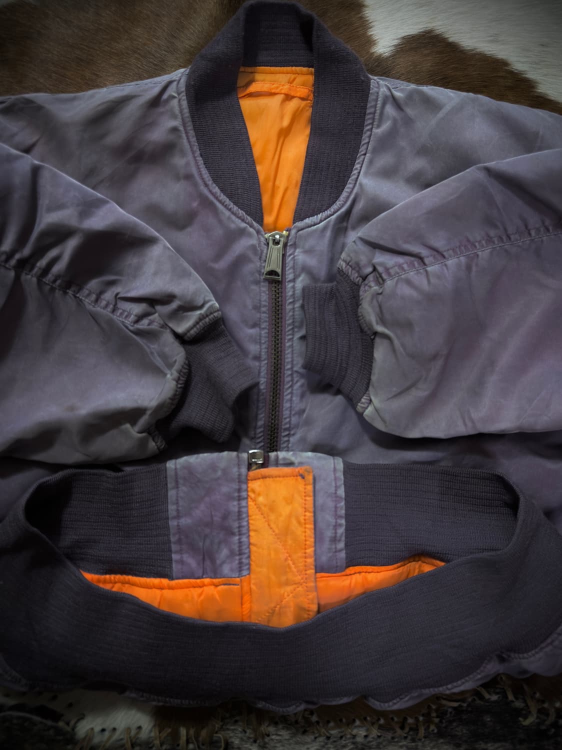 빈티지 Military Phantom MA-1 플라이트 항공자켓 상품이미지7