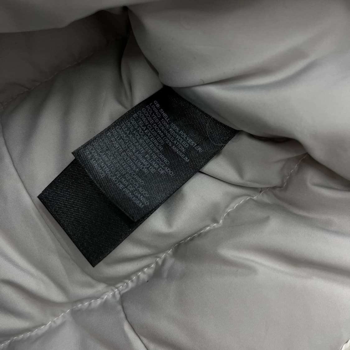 노스페이스 700 눕시 화이트 경량 패딩 S ( 여성용 ) 상품이미지6