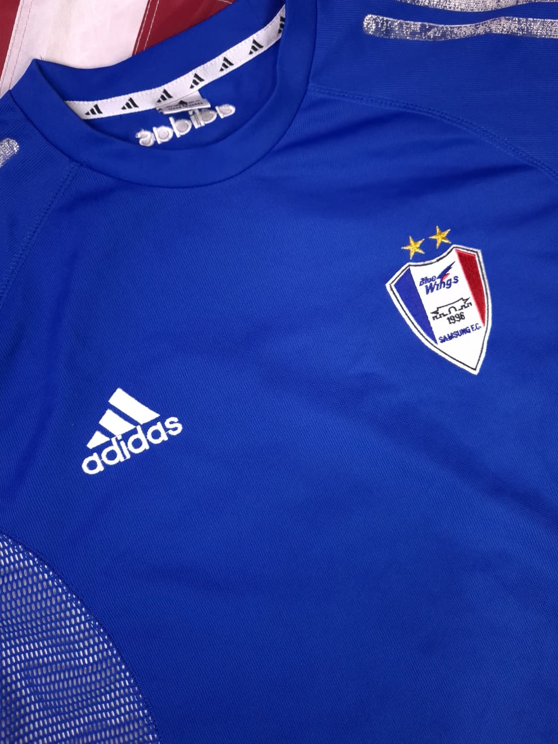 오리지날 수원 삼성 블루윙즈 노마킹 반팔 져지 상품이미지2