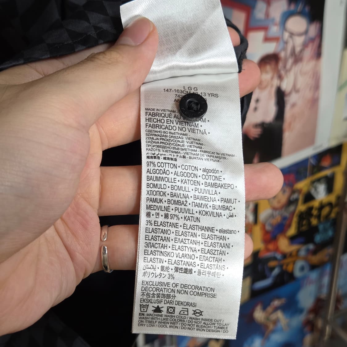 컨버스 체커보드 반팔 셔츠 상품이미지8