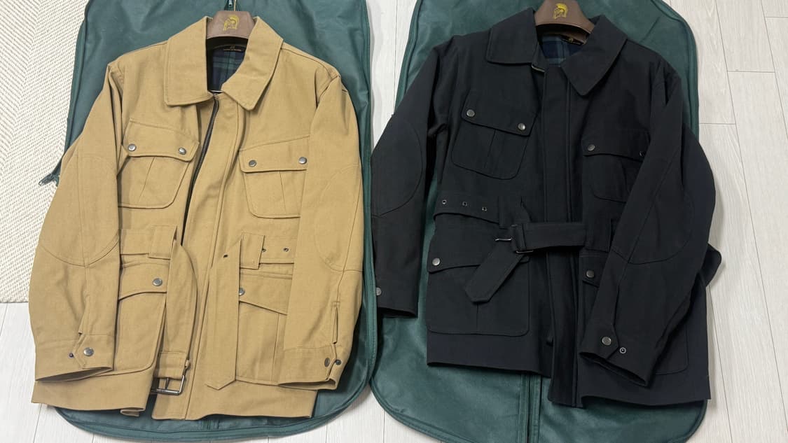 론트 041 사파리 자켓 베이지 색상 XL 상품이미지2