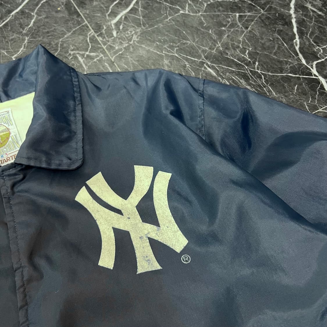 MLB 뉴욕양키스 로고 코치자켓 상품이미지7