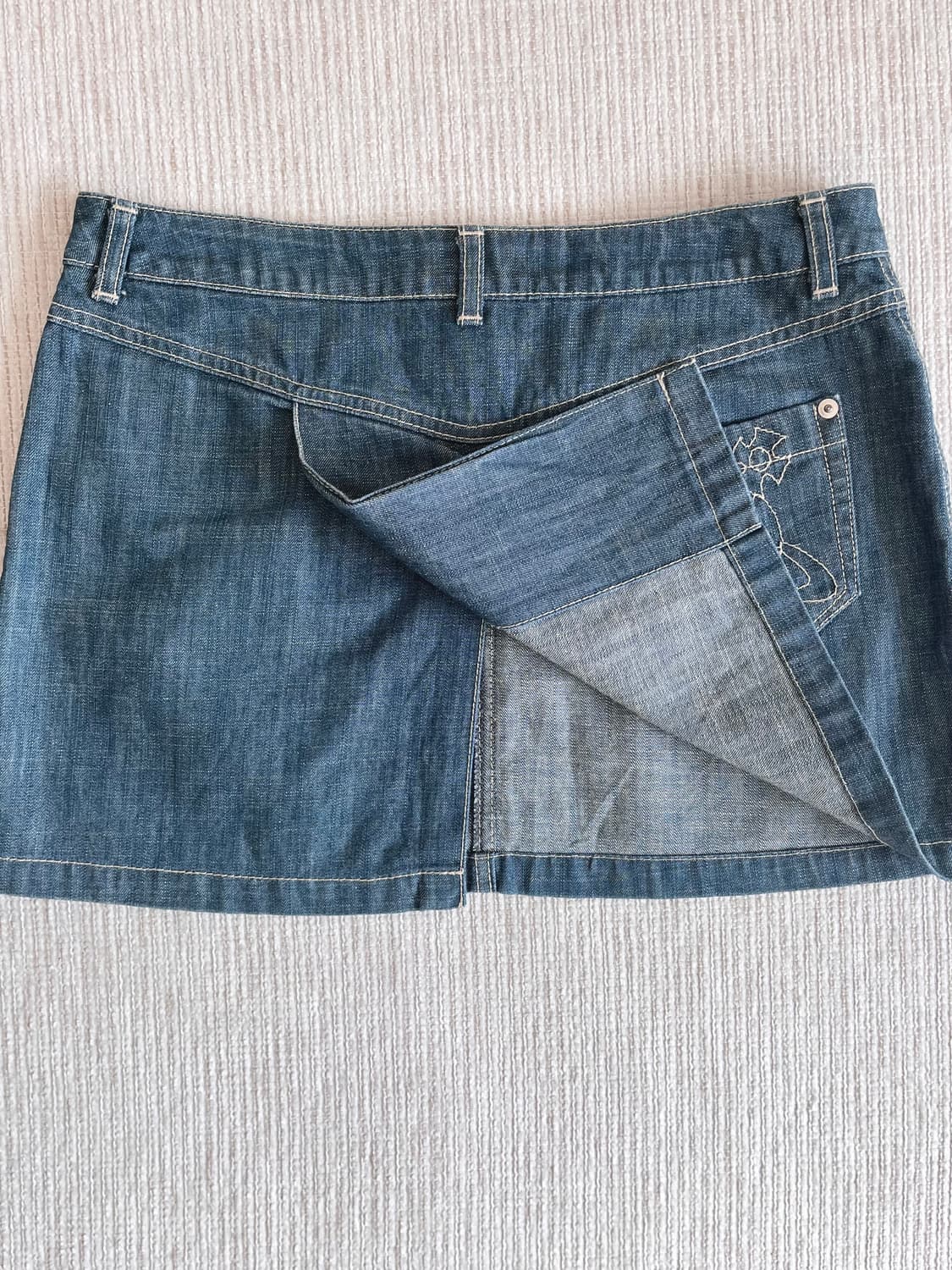 Vivienne Westwood 레드라벨 데님 스커트 상품이미지7