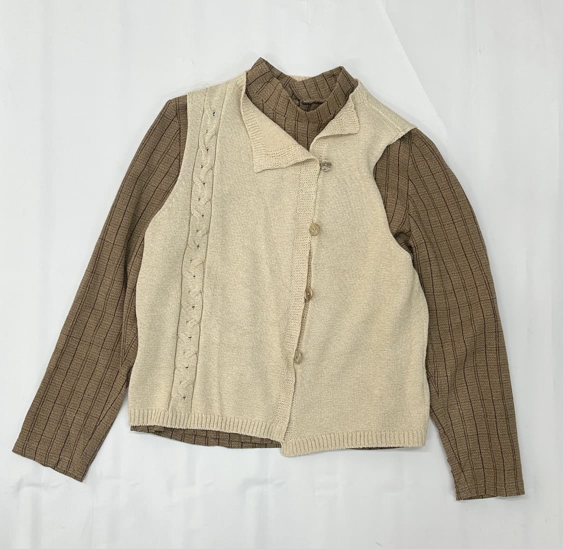 🤎하구미 그런지 코디세트🤎 라떼갸루 베이지 히피 에스닉 일본빈티지 상품이미지4