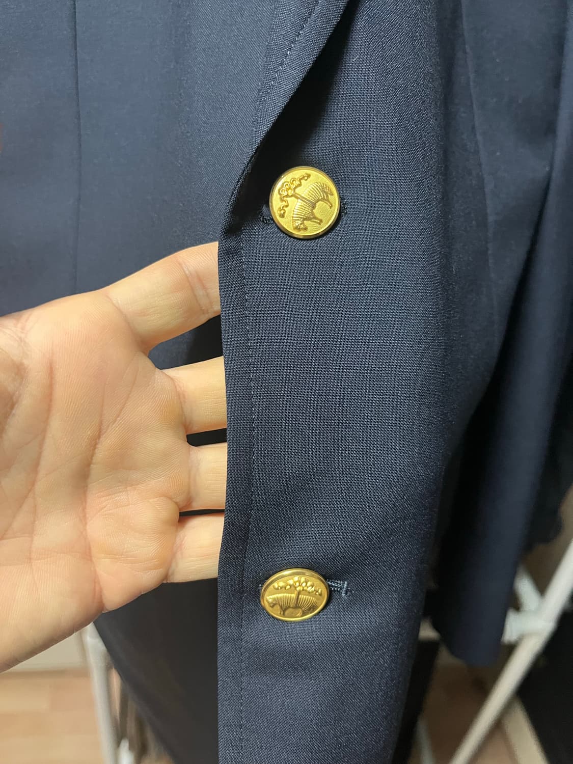 브룩스 브라더스 남성 네이비 블레이저 38 REG 상품이미지4