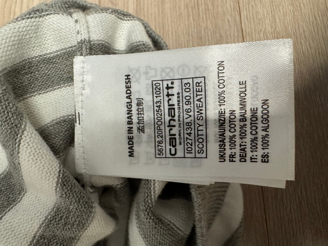 칼하트 wip 니트 상품이미지3