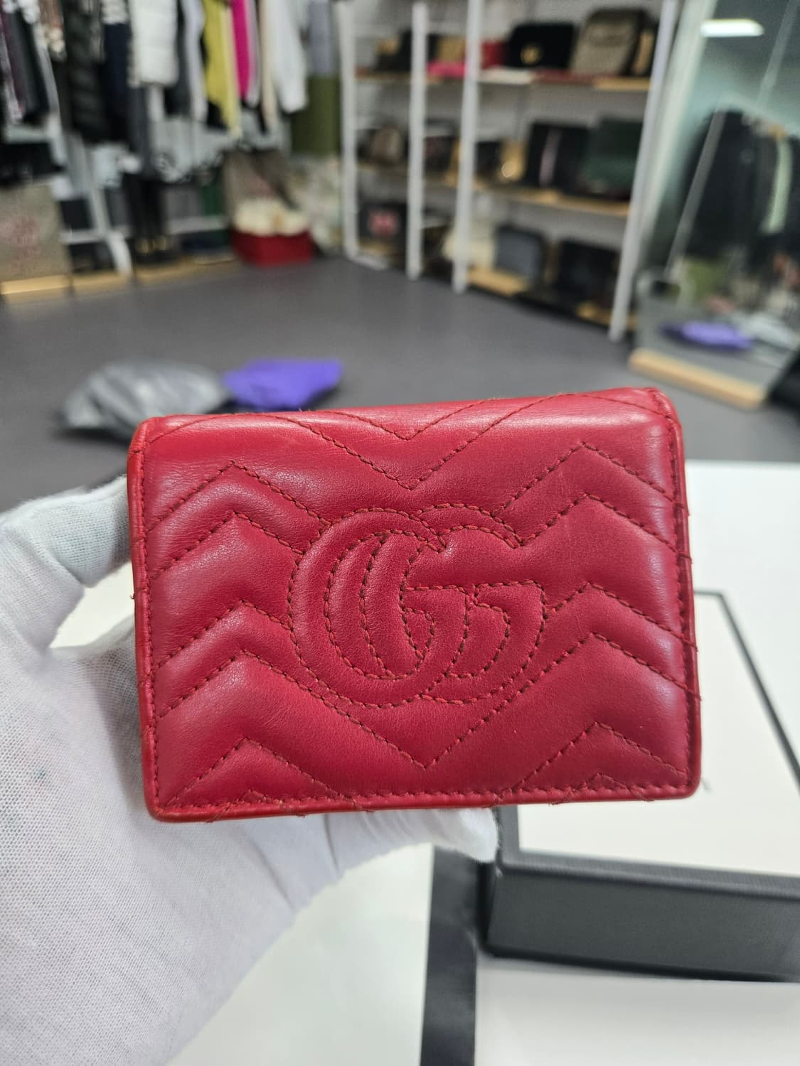 [50%세일] 구찌 마몬트 GG 반지갑 상품이미지2