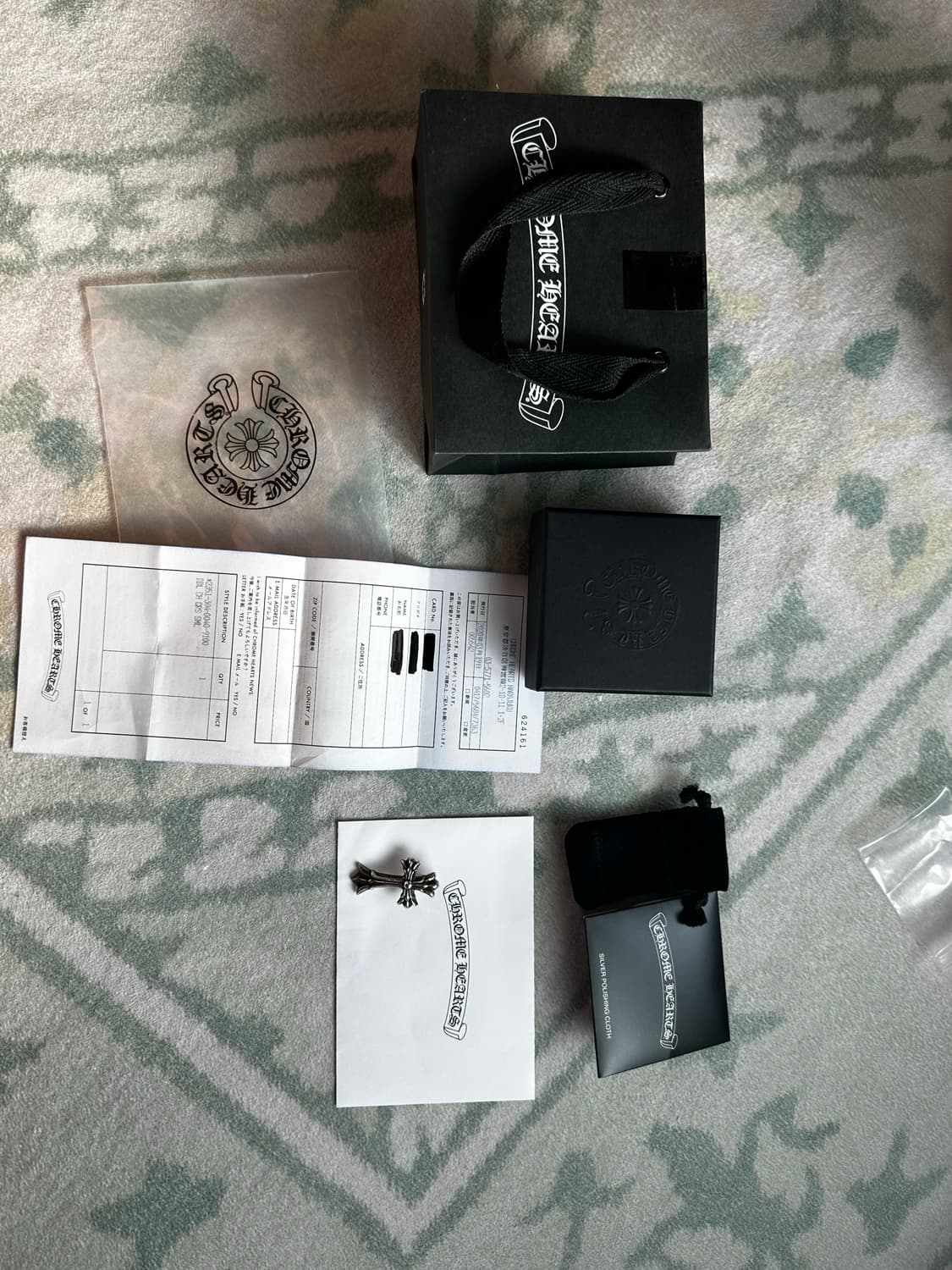 크롬하츠 더블ch 펜던트 상품이미지1