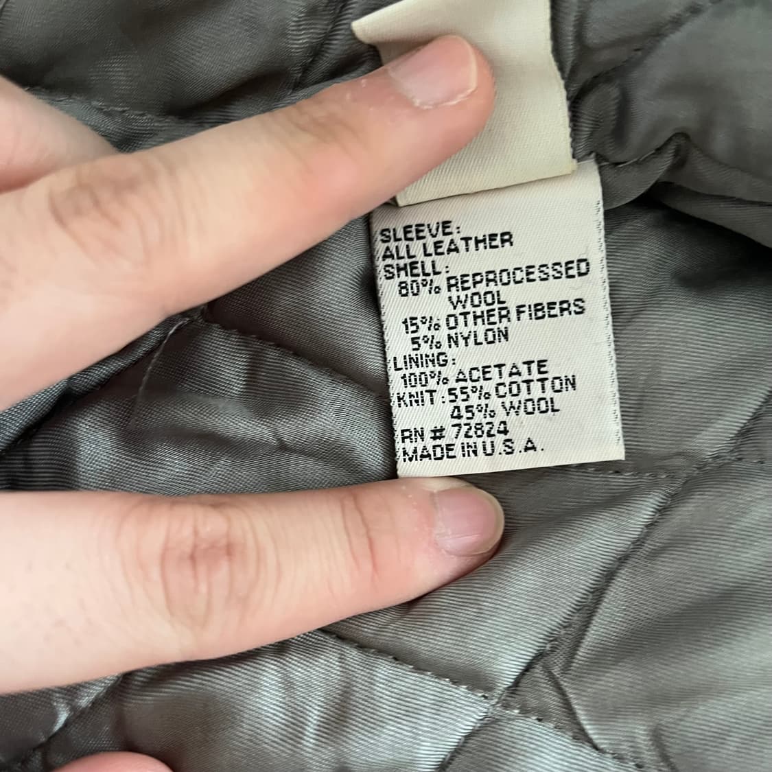 골든베어 바시티 자켓 M 버건디 상품이미지5