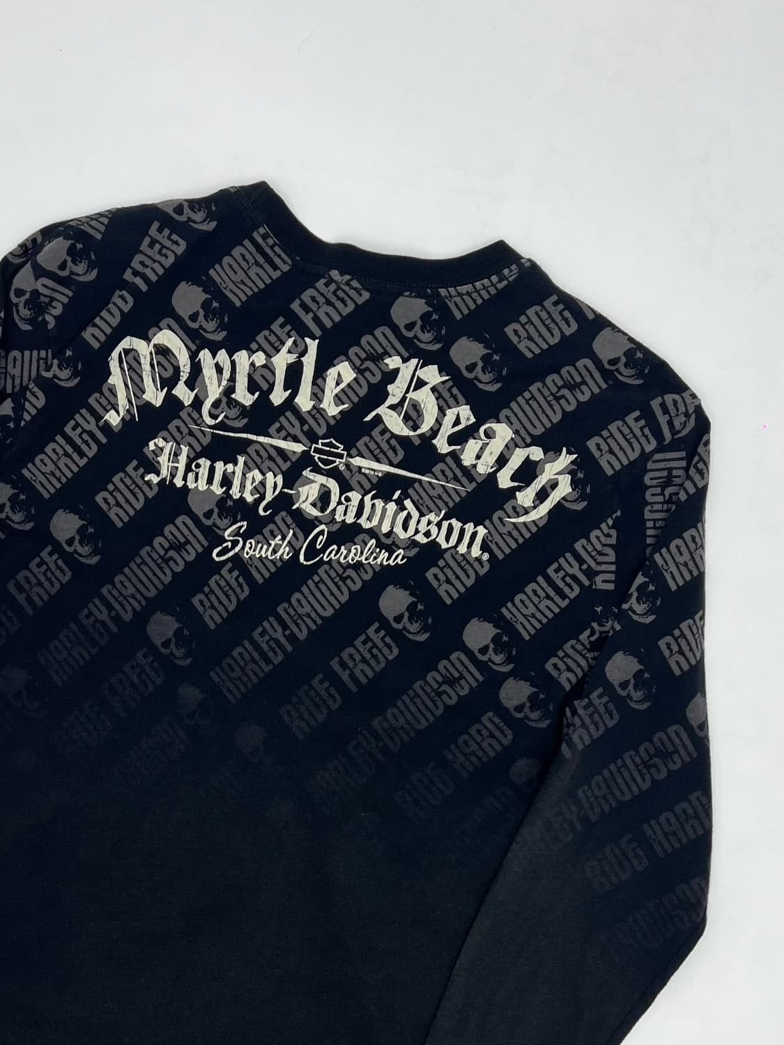 할리 데이비슨 프린팅 롱슬리브 상품이미지2