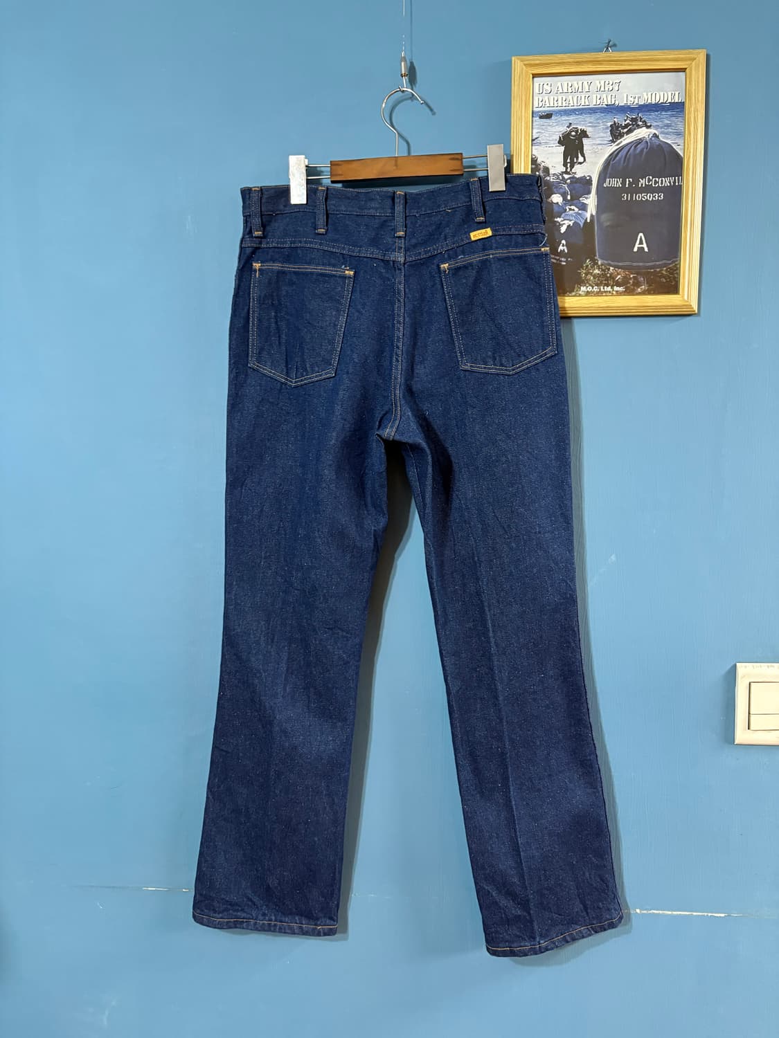 70-80’s USA Rustler Denim pant. 상품이미지9