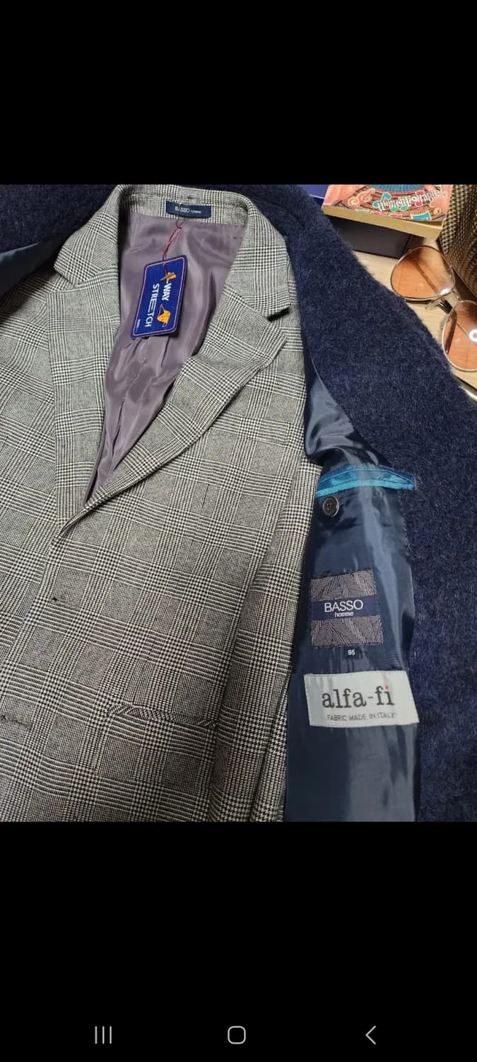 바쏘옴므 알파카 벨티드 코트(새제품) 상품이미지6