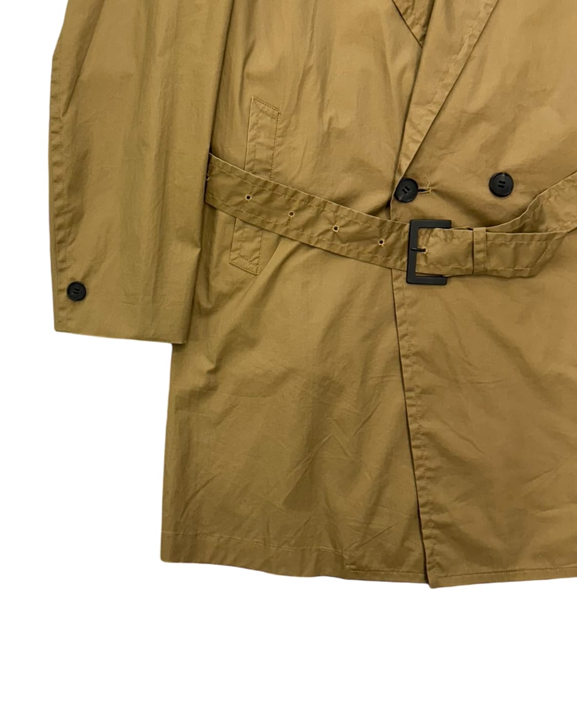 엔 훌리우드 투 버튼 트렌치 코트 상품이미지6