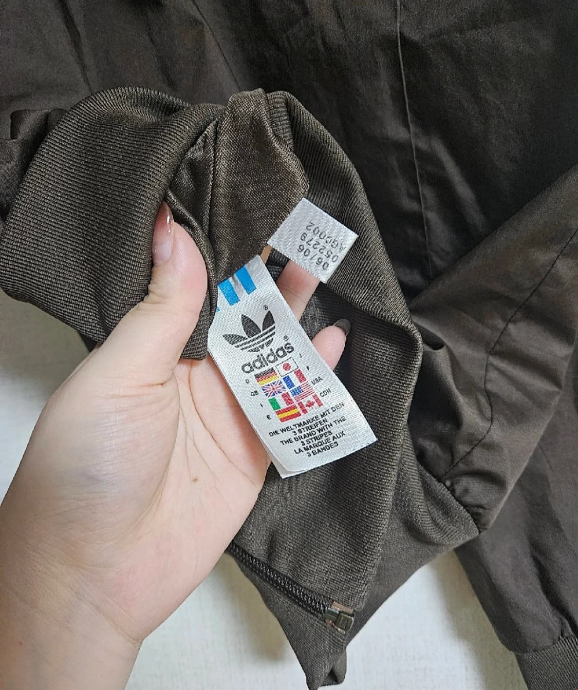 아디다스 올드스쿨 브라운 골드라인 져지 상품이미지5