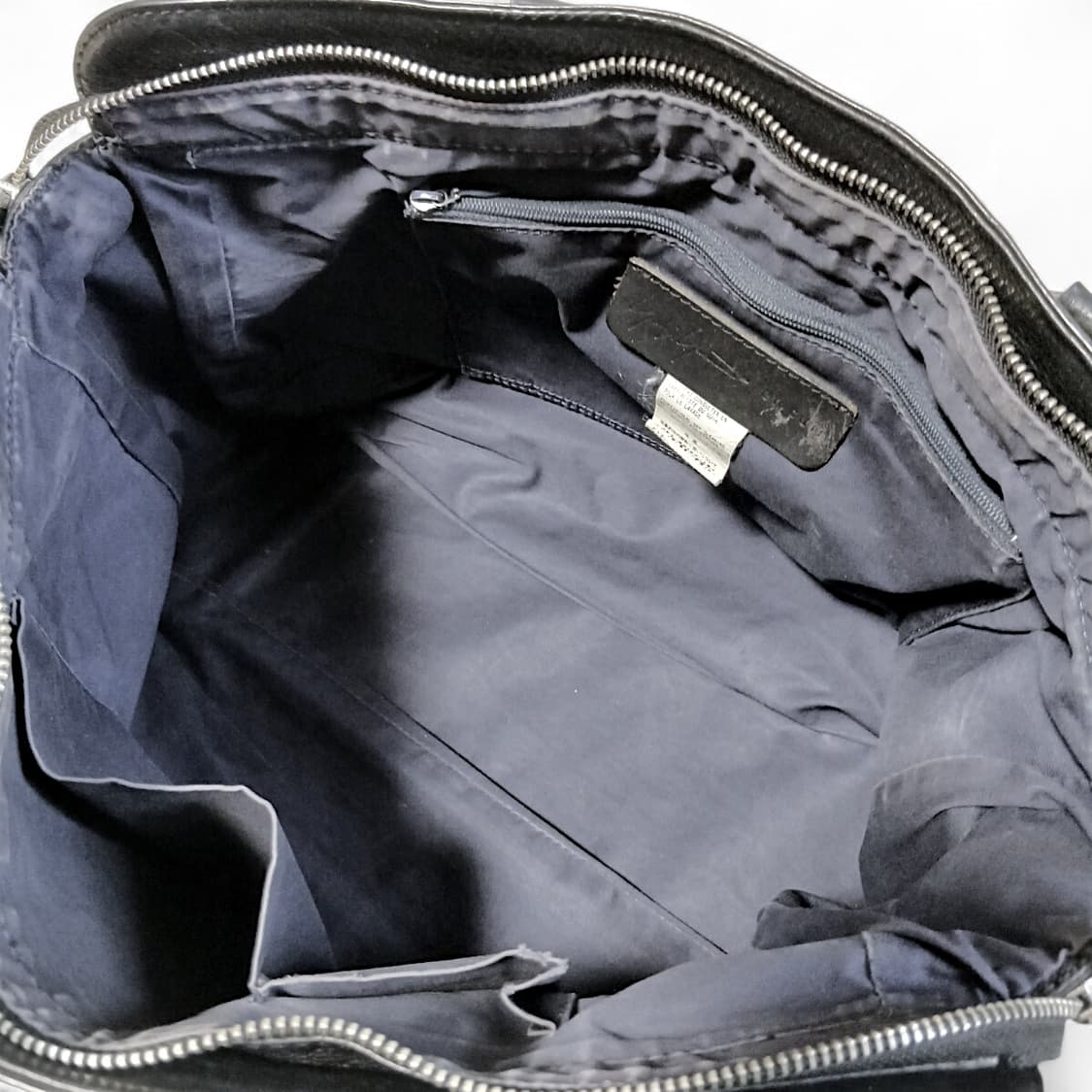 요지야마모토 90s 아카이브 en cuir 염소가죽 토트백 상품이미지8