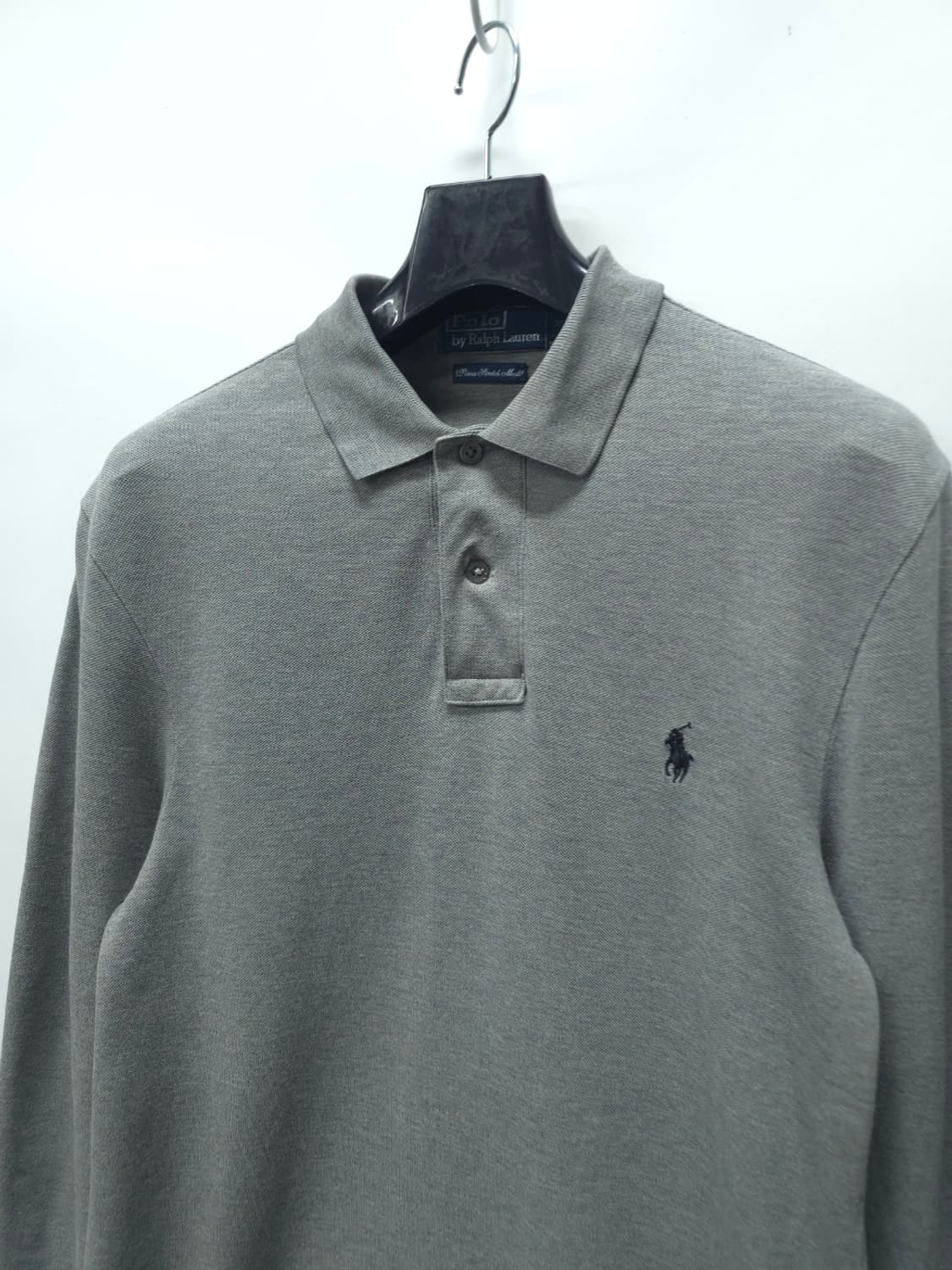 폴로 랄프로렌 00's 피마 코튼 스판 긴팔 카라티(95) 상품이미지3