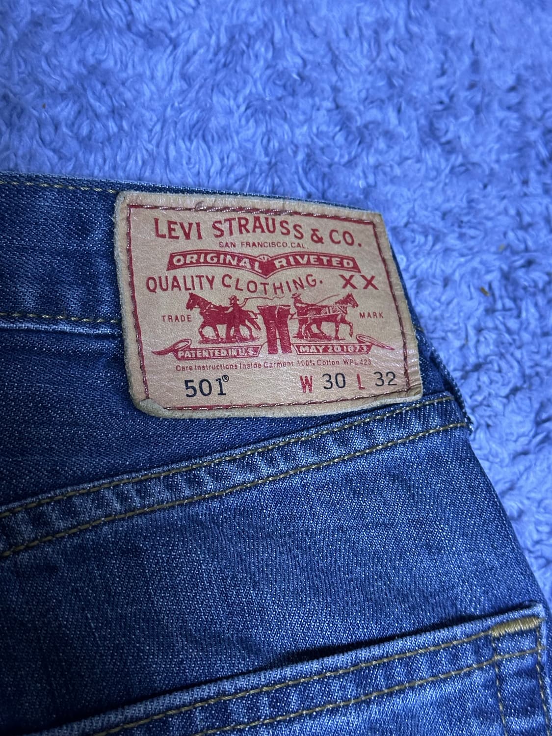 리바이스 501 데님 팬츠 상품이미지3