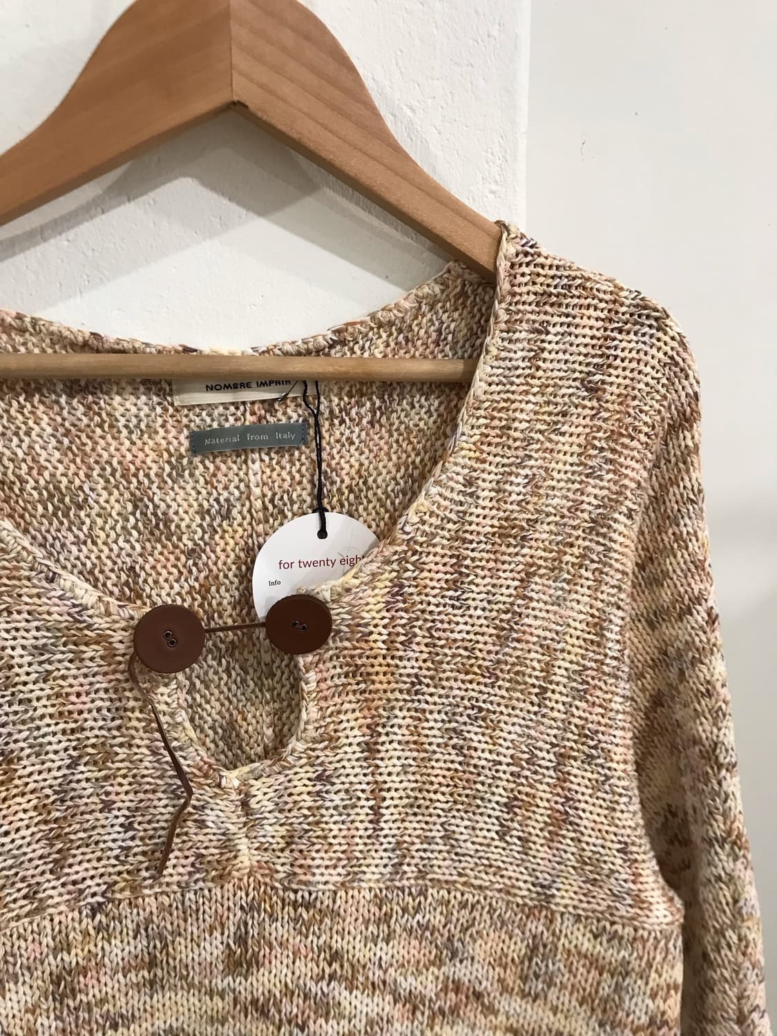 Vintage button knit 상품이미지5