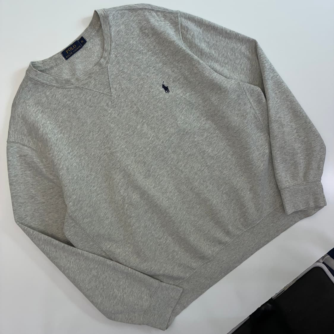 Polo 폴로 랄프로렌 멜란지 그레이 맨투맨 상품이미지2