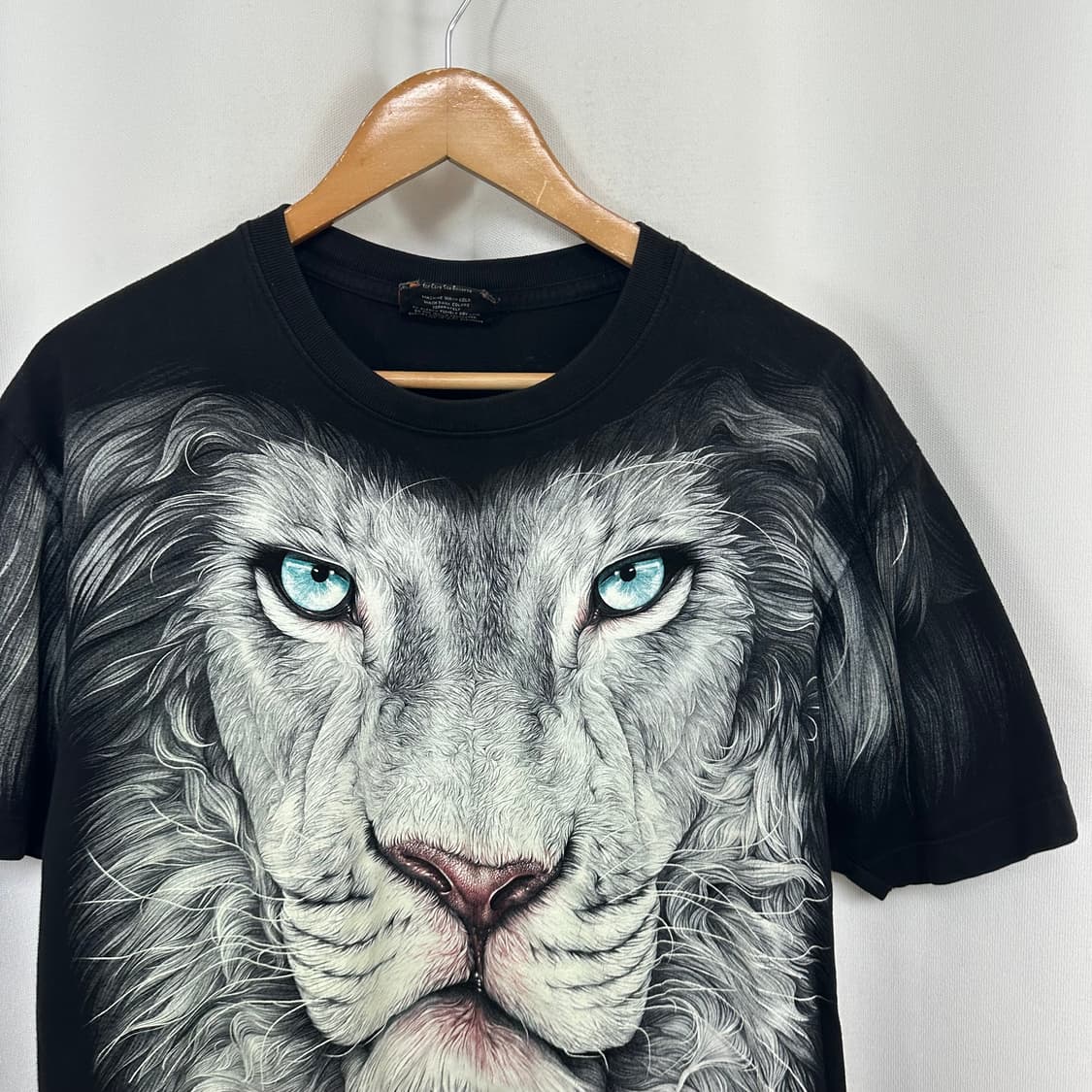   HIGH DEFINITION 남자 호랑이 면 반팔티셔츠 검정 L 상품이미지2