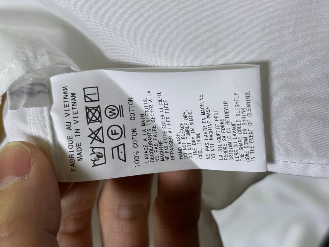 파워오브더화이트셔츠 메니버튼셔츠 상품이미지5