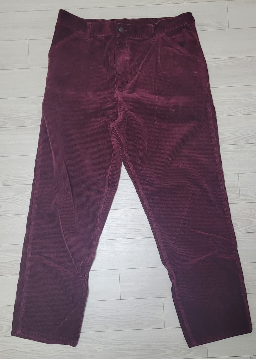 칼하트WIP 코듀로이 코번트리 팬츠 버건디 상품이미지2