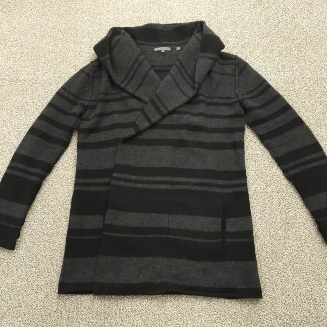 빈스 스트라이프 후드 가디건 66 상품이미지2