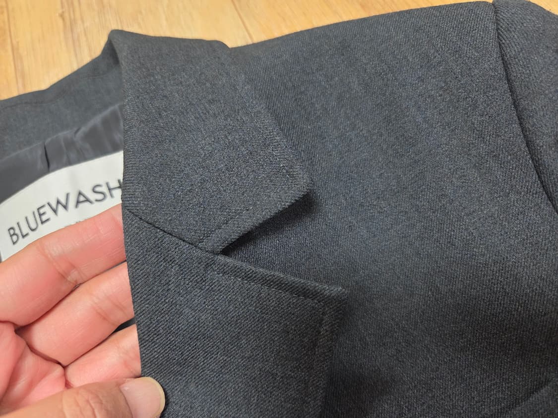 블루워시(BLW) 골드버튼 클래식 울자켓 55-66 상품이미지6