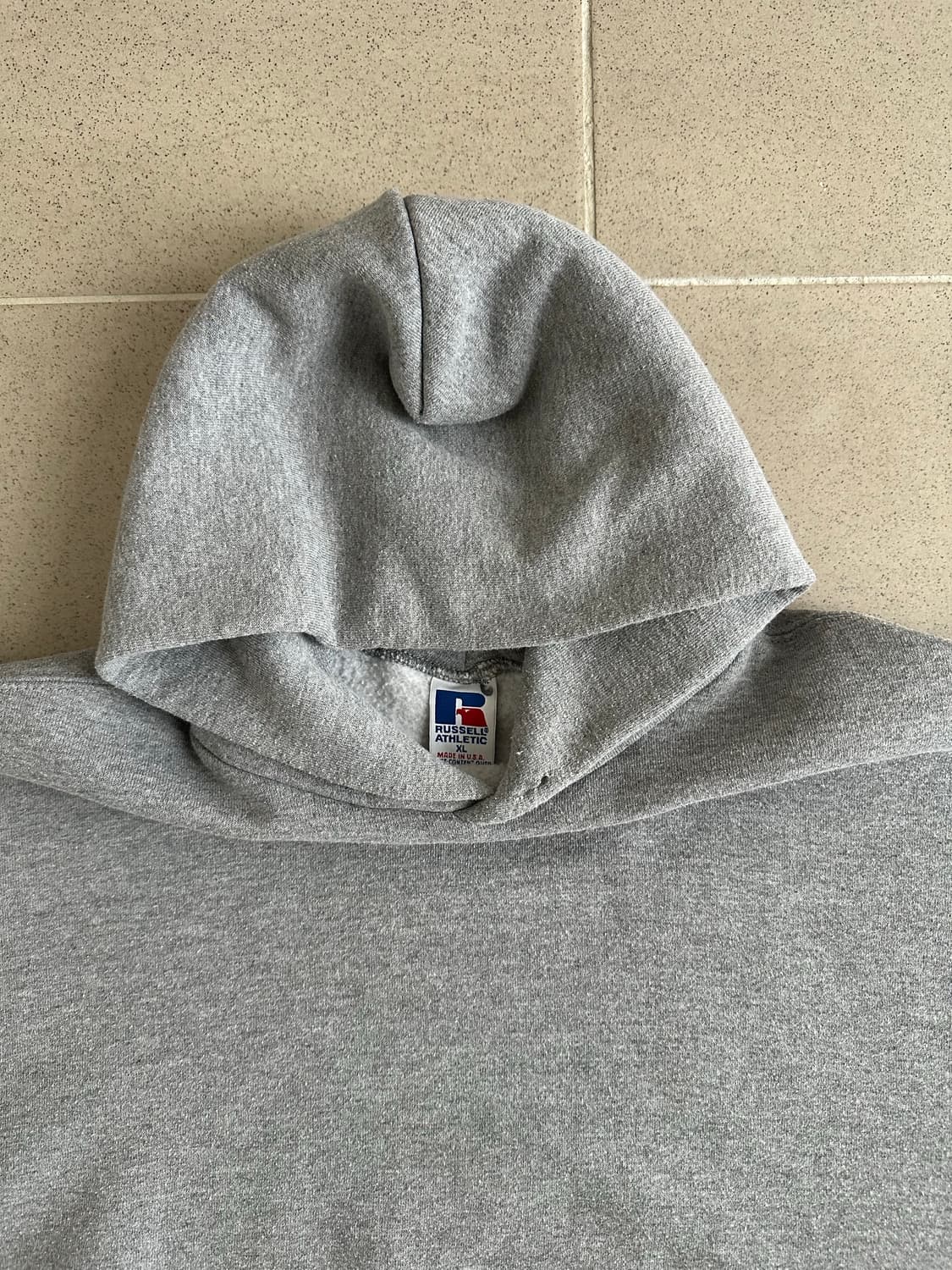 90s 빈티지 러셀 후드 그레이 XL USA 상품이미지3