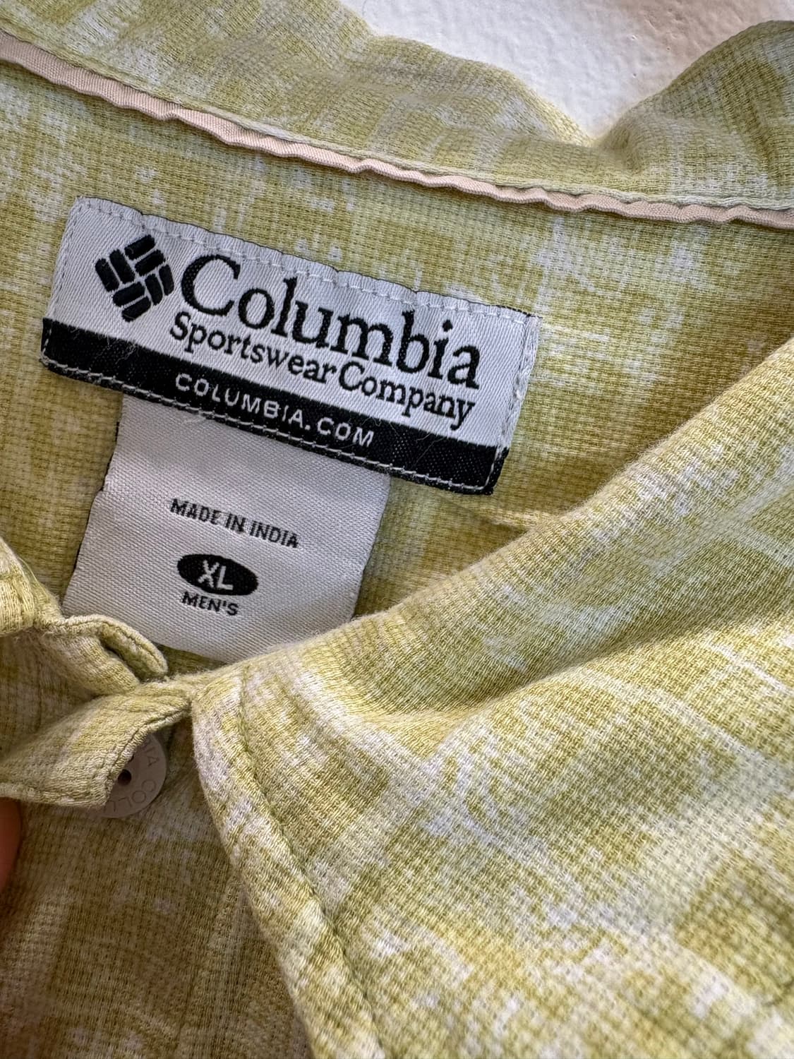 컬롬비아(Columbia) 남성 반팔 패턴 셔츠 (XL) 상품이미지4