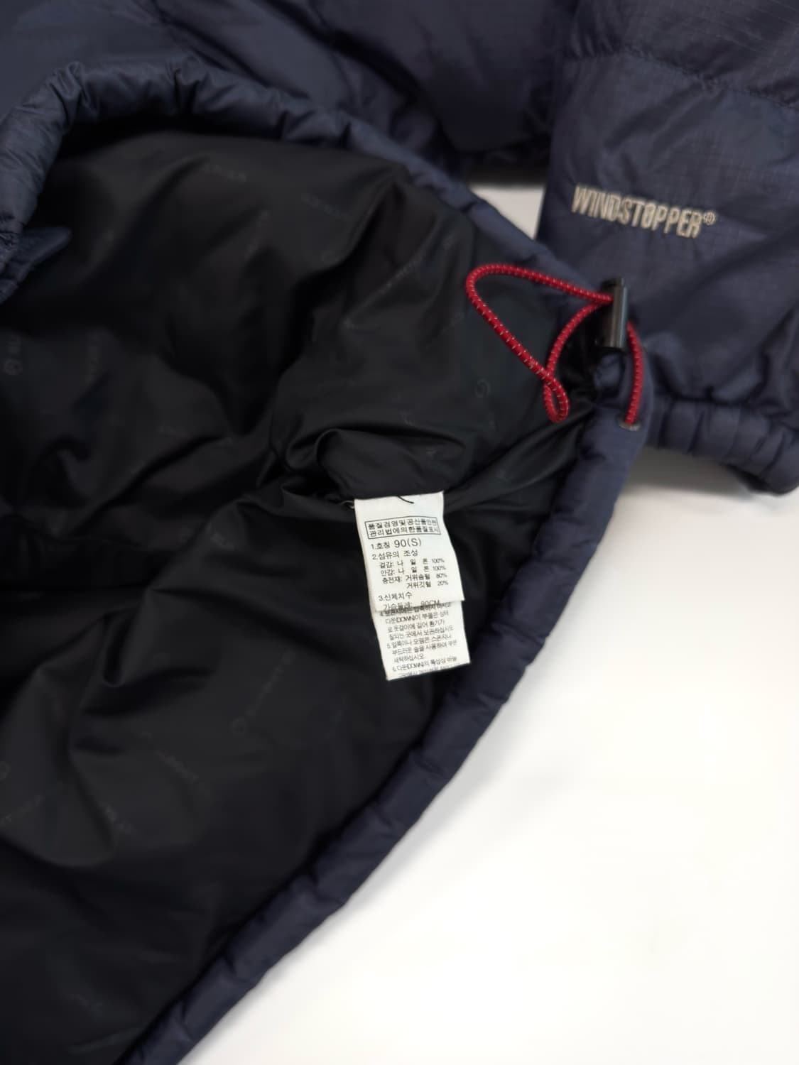 노스페이스 써밋 700 윈드스토퍼 패딩 구스다운 상품이미지5