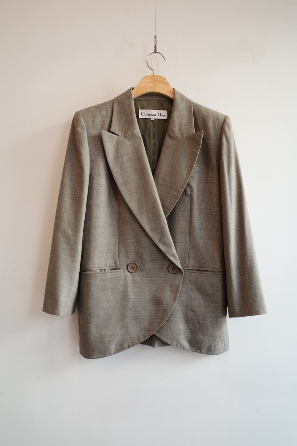 90s Christian Dior 디올 올드모델 울 자켓 상품이미지1