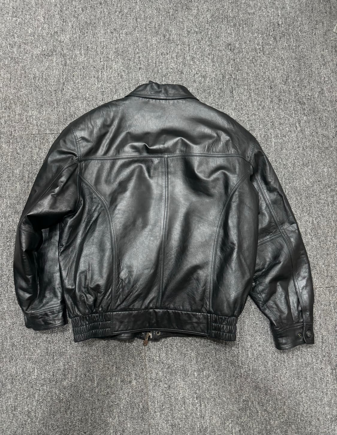 빈티지 쉽스킨 레더 점퍼 봄버 자켓 a-2 상품이미지6
