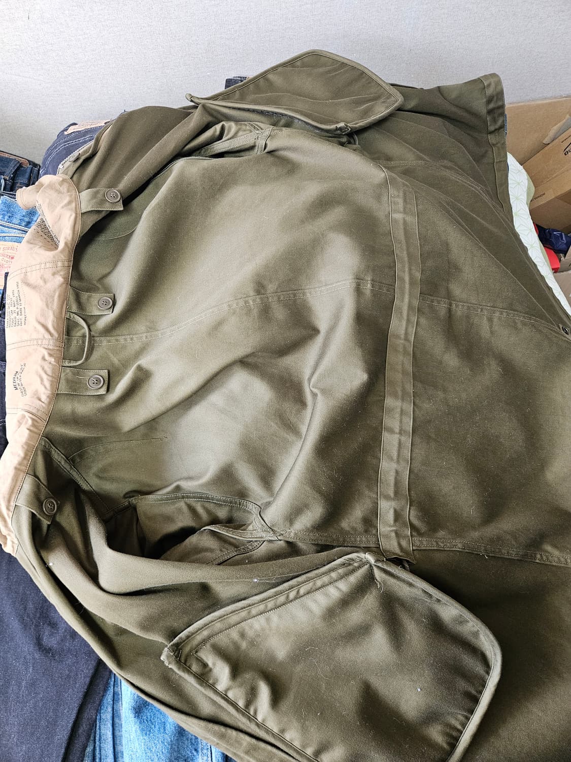 브론슨 m51 피쉬테일 파카 m 사이즈 외피 단품 상품이미지5