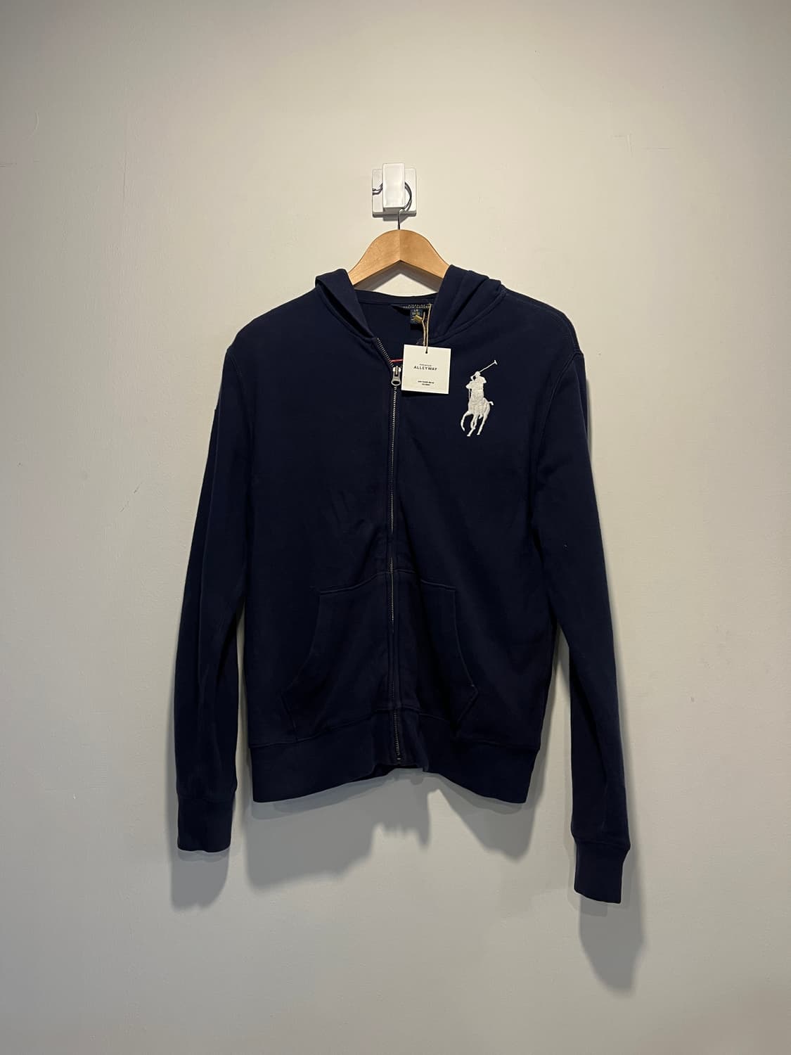 Polo hoodie zip-up 상품이미지1