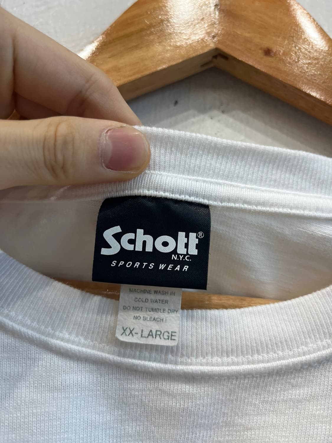 Schott 쇼트 롱슬리브 XXL  상품이미지6