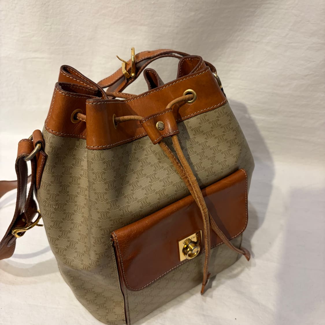 셀린느 마카담 버킷백 복조리백 가방 상품이미지7