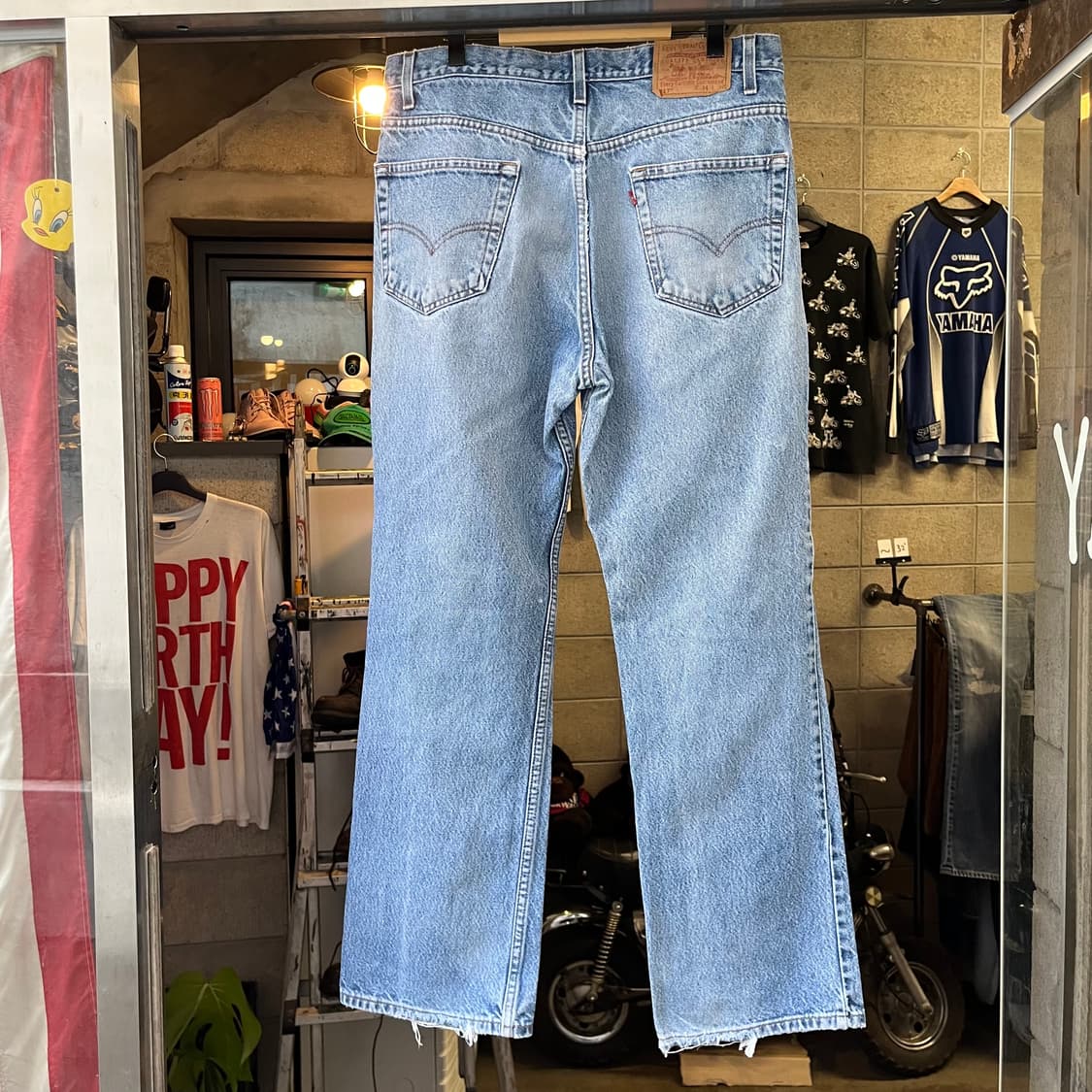 90s 리바이스517 리페어 부츠컷 (34“) 상품이미지3