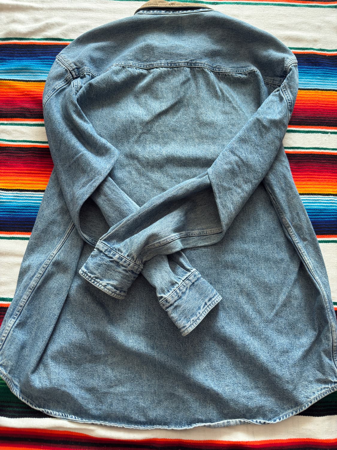 90s Old Gap denim shirt 상품이미지9