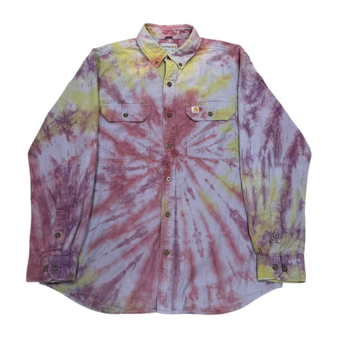 칼하트 빈티지 타이다이 나염 남방 셔츠 L 상품이미지1