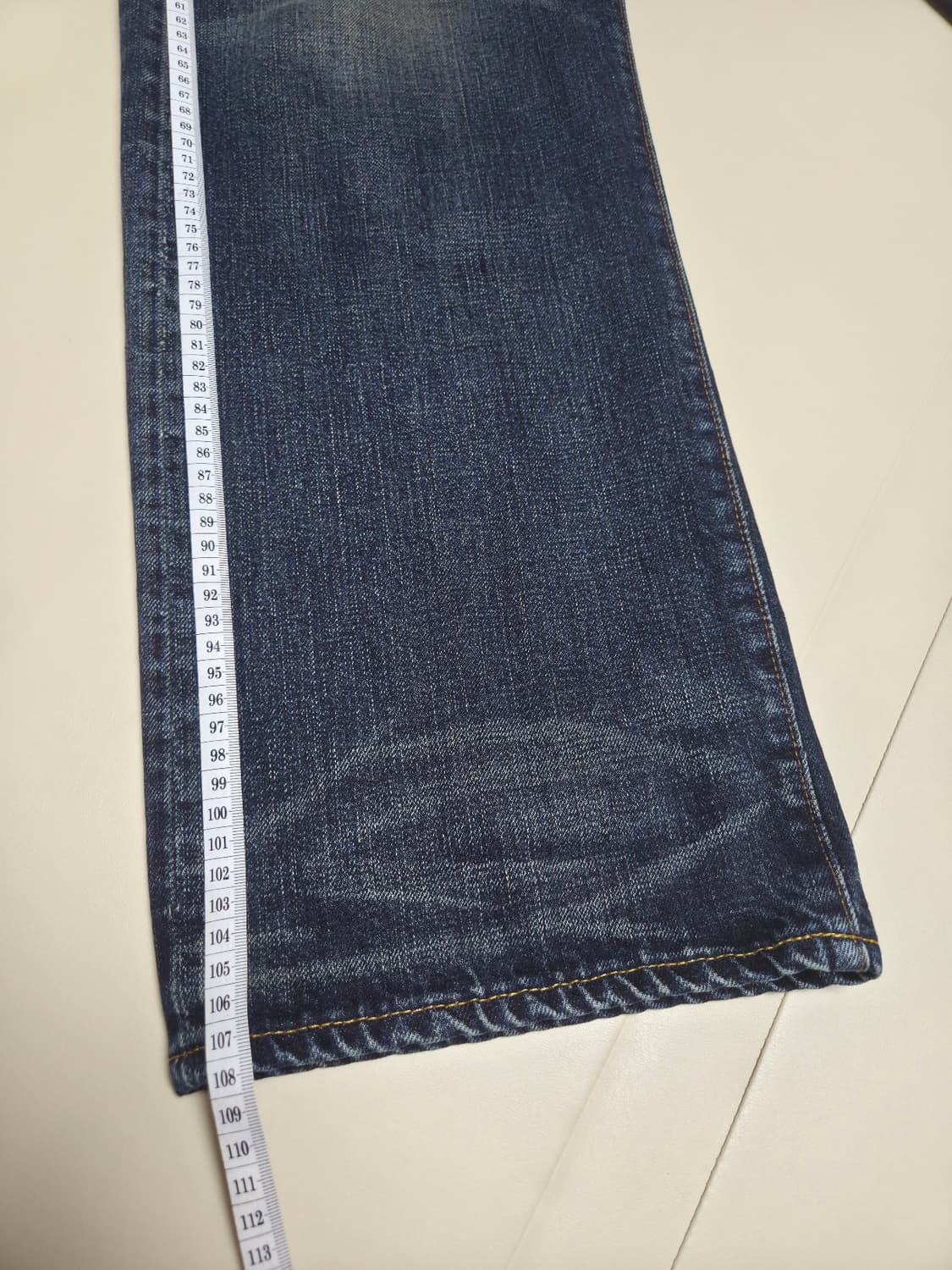 RRL(더블알엘) 빈티지 5포켓 기빈스진 34X32 팝니다 상품이미지7